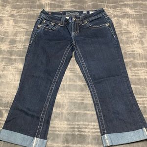 Miss Me cropped jeans